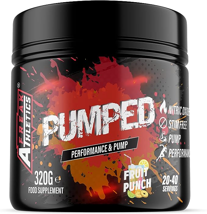 Freak Athletics Pumped Stim Free Pre-Workout – Produktabbildung