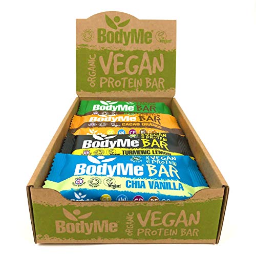 BodyMe Organic Vegan Protein Bars im Produktbild