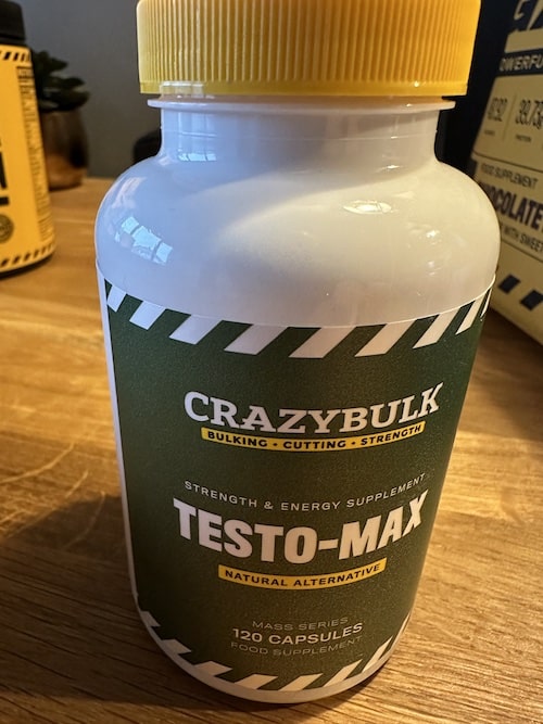 CrazyBulk Testo-Max im Produktbild