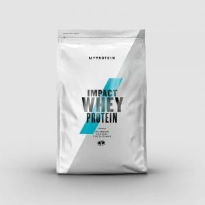 Beispielabbildung eines Myprotein-Whey-Beutels