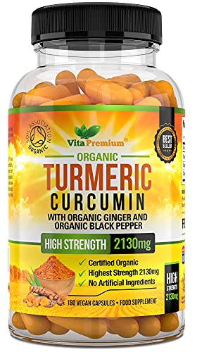 VitaPremium Organic Turmeric im Produktbild